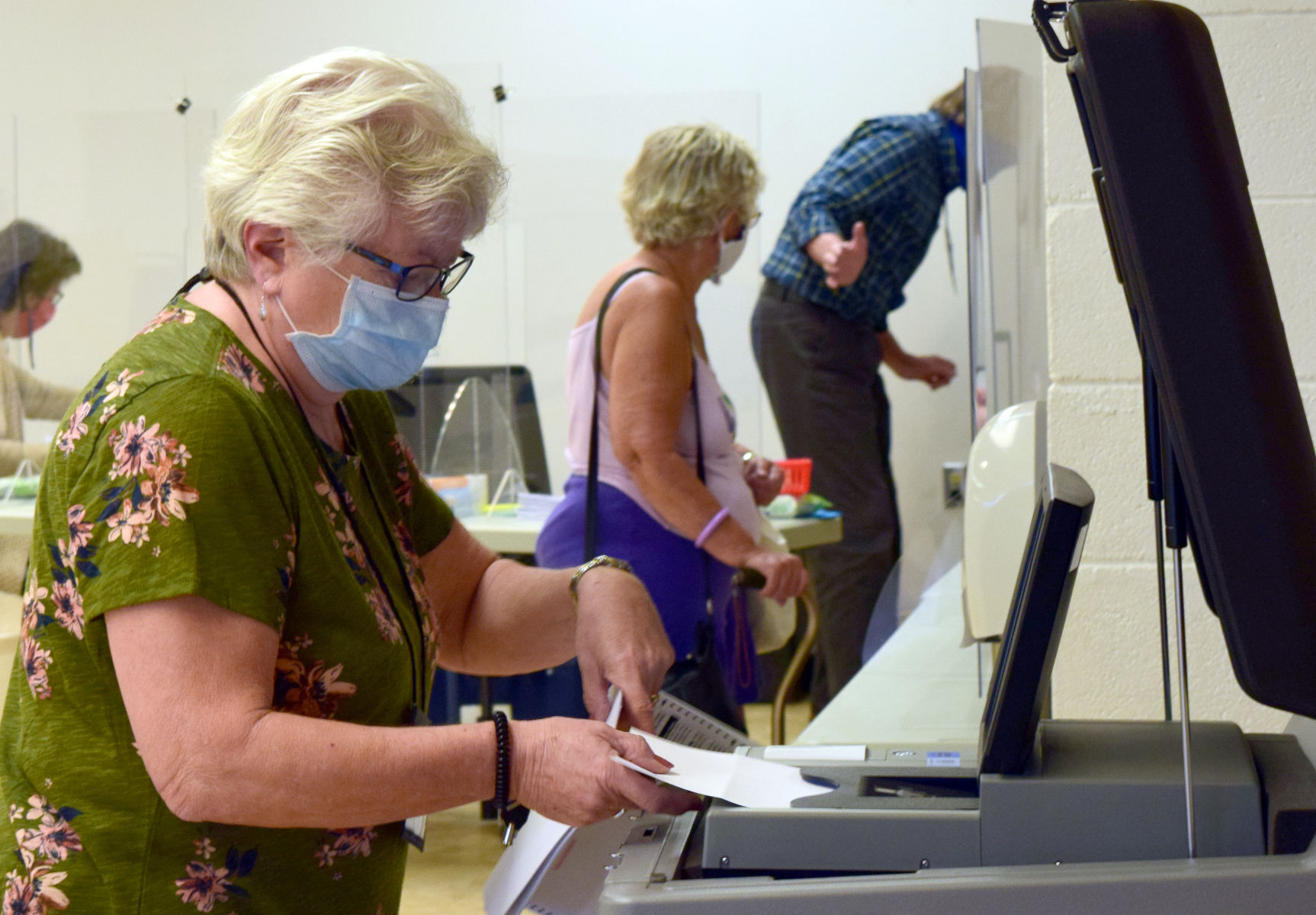Locals go to the polls